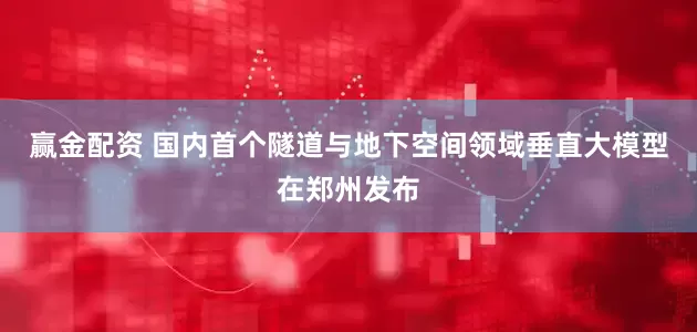 赢金配资 国内首个隧道与地下空间领域垂直大模型在郑州发布